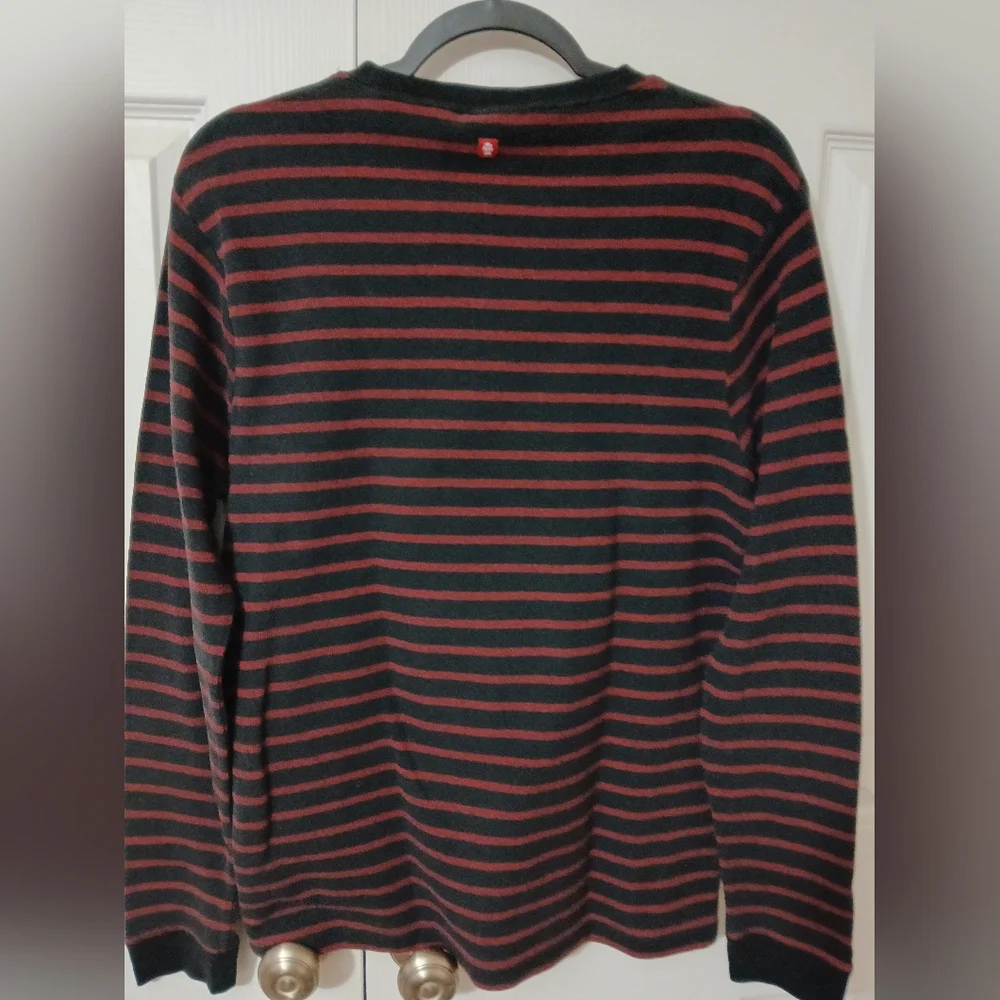Vans Black and Red Striped Crewneck - Picture 2 of 3